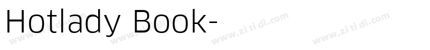 Hotlady Book字体转换